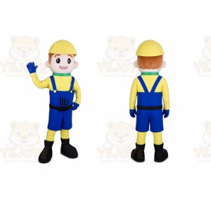 builder mascot Mascot Costume for Adults Custom Logo Party Character Suit
