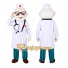 Doctor Mascot Costume for Adults Custom Logo Party Character Suit Doctor Mascot Costume for Adults Custom Logo Party Character Suit