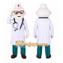 Doctor Mascot Costume for Adults Custom Logo Party Character Suit