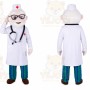 Doctor Mascot Costume for Adults Custom Logo Party Character Suit