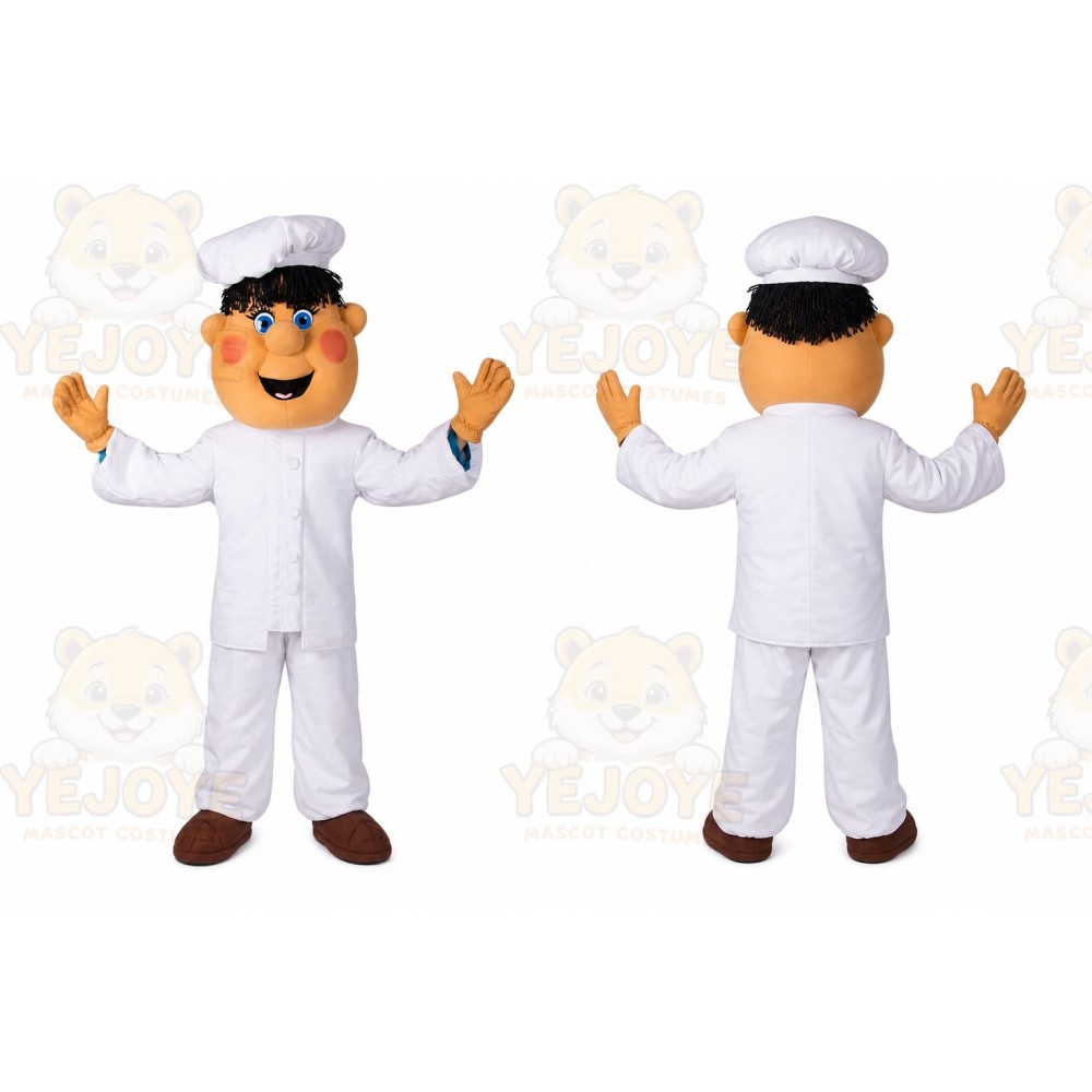 Chef Mascot Costume for Adults Custom Logo Party Character Suit