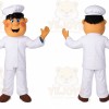 Chef Mascot Costume for Adults Custom Logo Party Character Suit