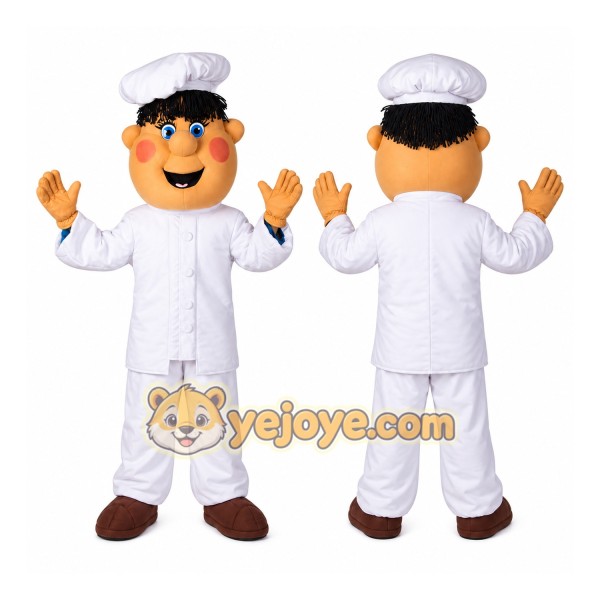Chef Mascot Costume for Adults Custom Logo Party Character Suit