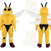 Bee Mascot Costume for Adults Custom Logo Party Character Suit