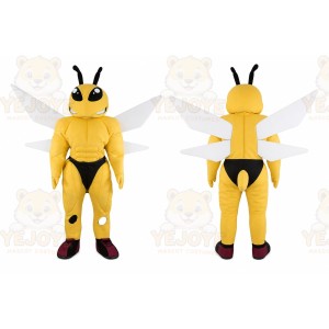 Bee Mascot Costume for Adults Custom Logo Party Character Suit
