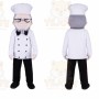 Chef Mascot Costume for Adults Custom Logo Party Character Suit