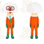 Character Mascot Costume for Adults Custom Logo Party Character Suit