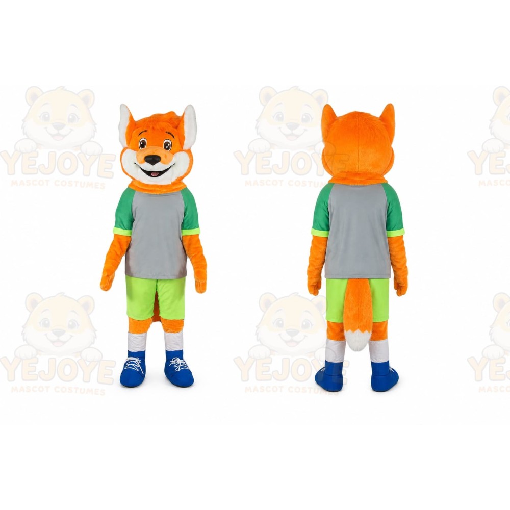 Fox Mascot Costume for Adults Custom Logo Party Character Suit