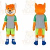 Fox Mascot Costume for Adults Custom Logo Party Character Suit