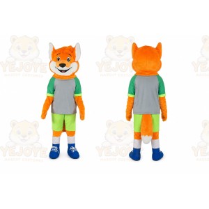 Fox Mascot Costume for Adults Custom Logo Party Character Suit