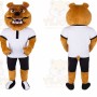 Bear Mascot Costume for Adults Custom Logo Party Character Suit