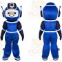 Robot Mascot Costume for Adults Custom Logo Party Character Suit