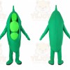 Pea Mascot Costume for Adults Custom Logo Party Character Suit