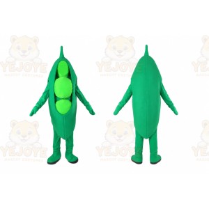 Pea Mascot Costume for Adults Custom Logo Party Character Suit