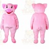 Pig Mascot Costume for Adults Custom Logo Party Character Suit
