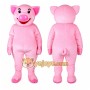Pig Mascot Costume for Adults Custom Logo Party Character Suit