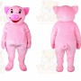 Pig Mascot Costume for Adults Custom Logo Party Character Suit