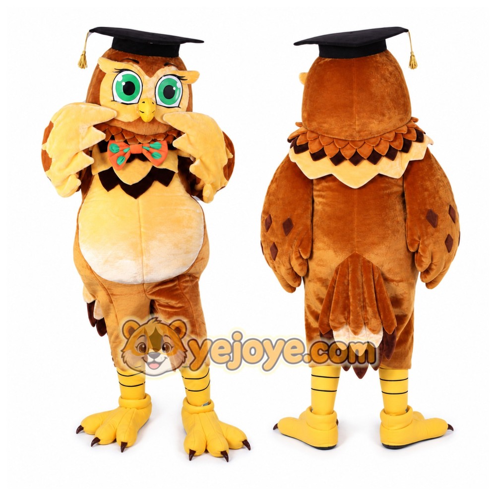Owl Mascot Costume for Adults Custom Logo Party Character Suit Owl Mascot Costume for Adults Custom Logo Party Character Suit