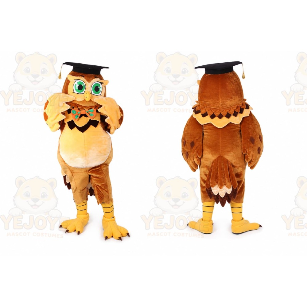 Owl Mascot Costume for Adults Custom Logo Party Character Suit