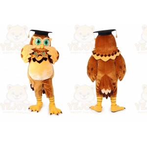 Owl Mascot Costume for Adults Custom Logo Party Character Suit