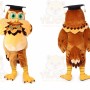 Owl Mascot Costume for Adults Custom Logo Party Character Suit