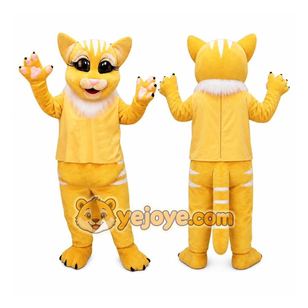 Cat Mascot Costume for Adults Custom Logo Party Character Suit Cat Mascot Costume for Adults Custom Logo Party Character Suit