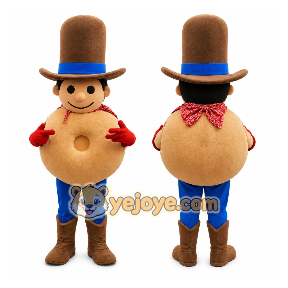 Strongman Mascot Costume for Adults Custom Logo Party Character Suit