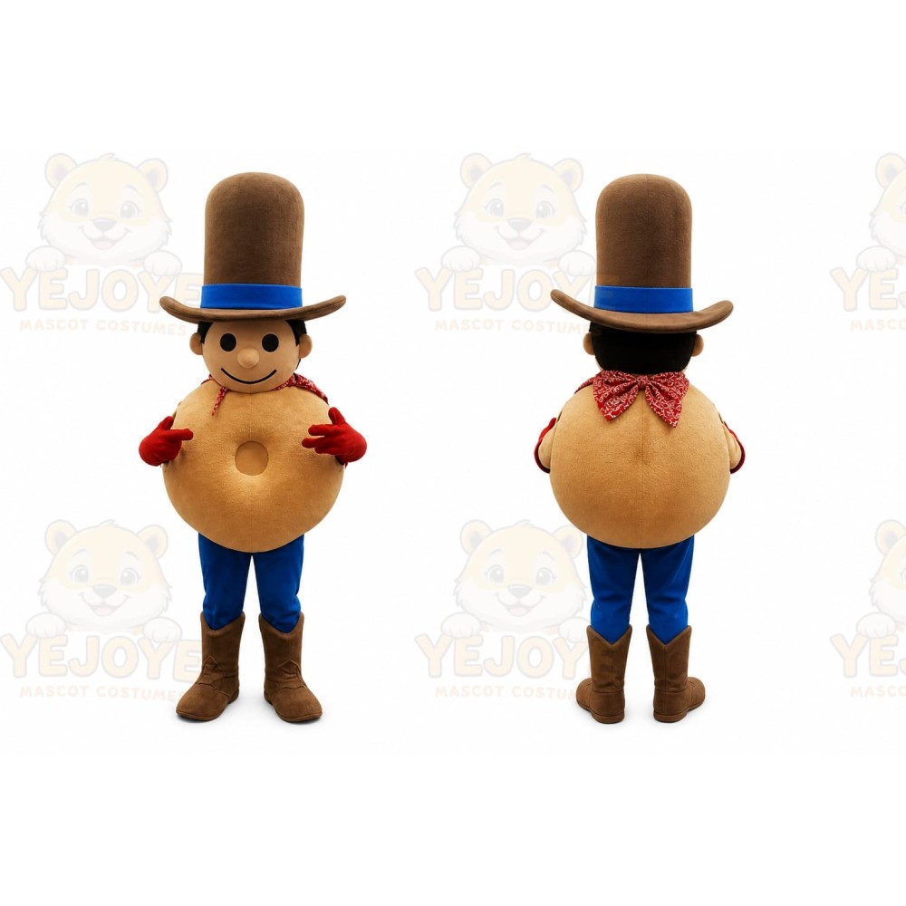 Strongman Mascot Costume for Adults Custom Logo Party Character Suit