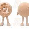 Cookie Mascot Costume for Adults Custom Logo Party Character Suit