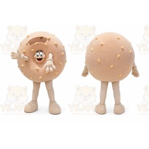 Cookie Mascot Costume for Adults Custom Logo Party Character Suit