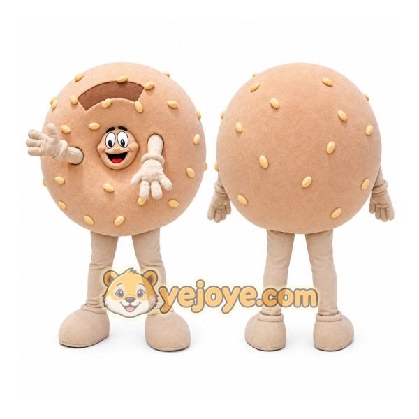 Cookie Mascot Costume for Adults Custom Logo Party Character Suit