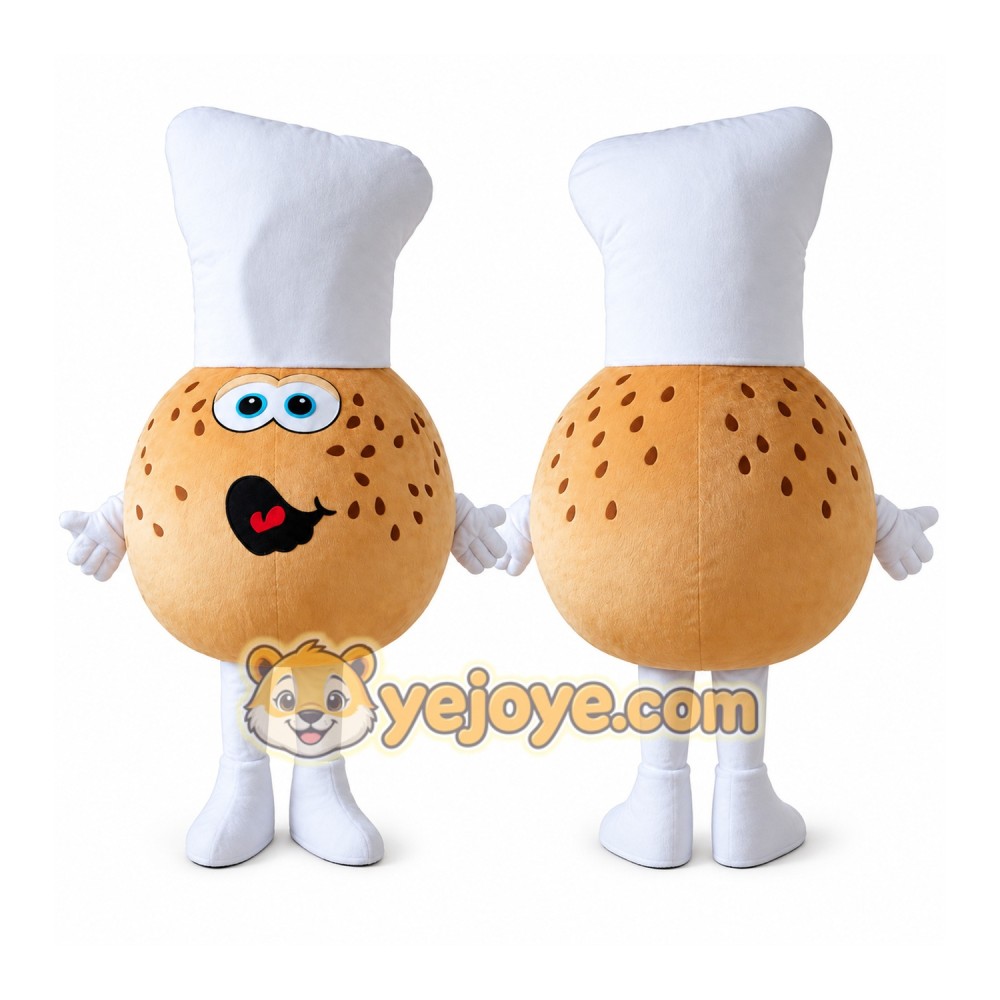 Chef Mascot Costume for Adults Custom Logo Party Character Suit Chef Mascot Costume for Adults Custom Logo Party Character Suit