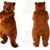 Bear Mascot Costume for Adults Custom Logo Party Character Suit