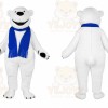Bear Mascot Costume for Adults Custom Logo Party Character Suit