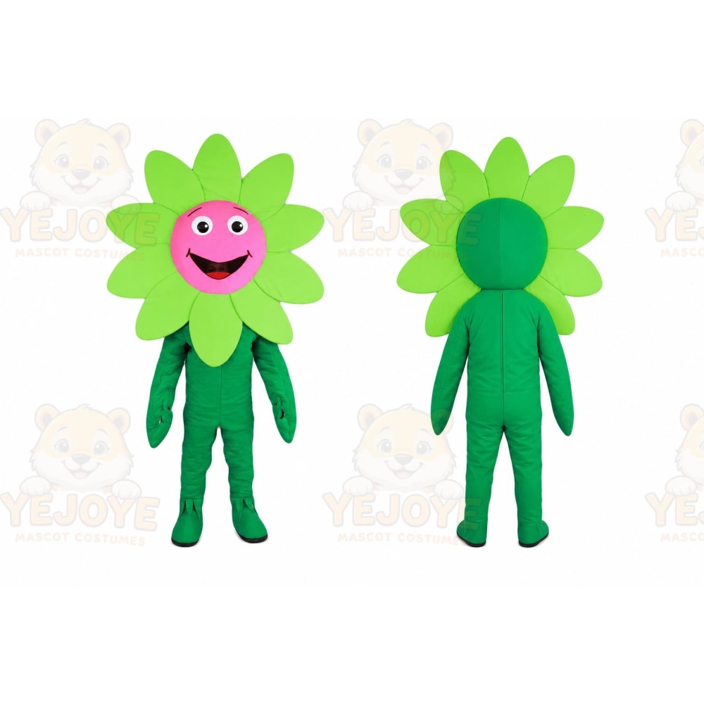 Flower Mascot Costume for Adults Custom Logo Party Character Suit