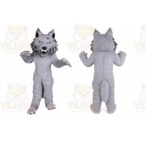Wolf Mascot Costume for Adults Custom Logo Party Character Suit