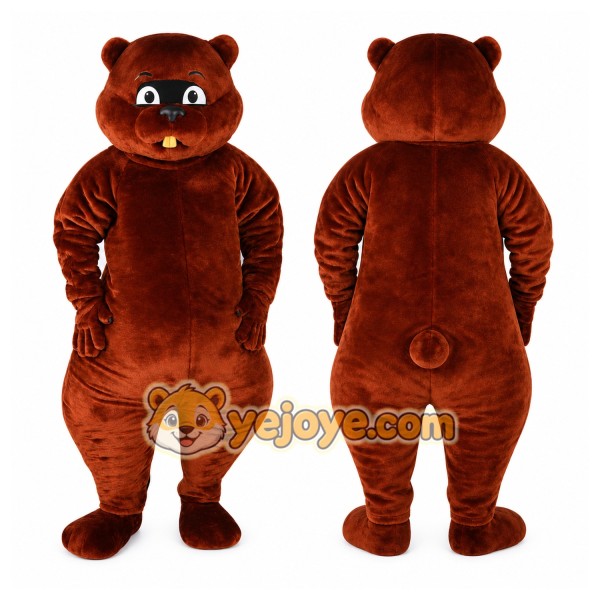 Beaver Mascot Costume for Adults Custom Logo Party Character Suit
