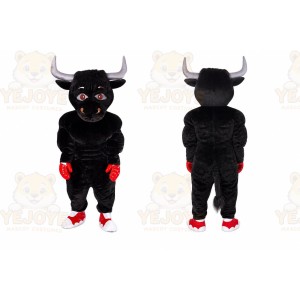 Bull Mascot Costume for Adults Custom Logo Party Character Suit
