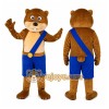 Beaver Mascot Costume for Adults Custom Logo Party Character Suit