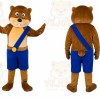 Bear Mascot Costume for Adults Custom Logo Party Character Suit