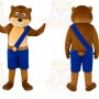 Bear Mascot Costume for Adults Custom Logo Party Character Suit
