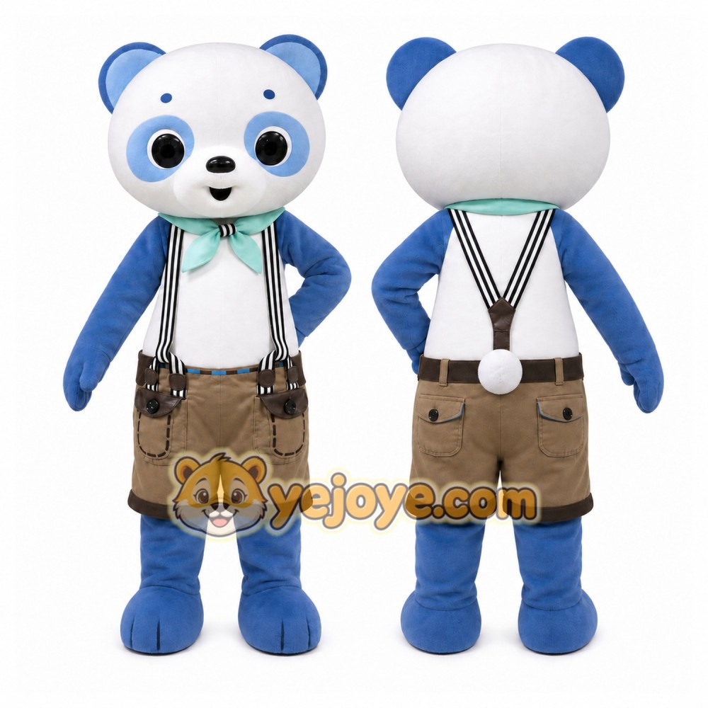 Panda Mascot Costume for Adults Custom Logo Party Character Suit Panda Mascot Costume for Adults Custom Logo Party Character Suit