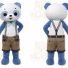 Panda Mascot Costume for Adults Custom Logo Party Character Suit