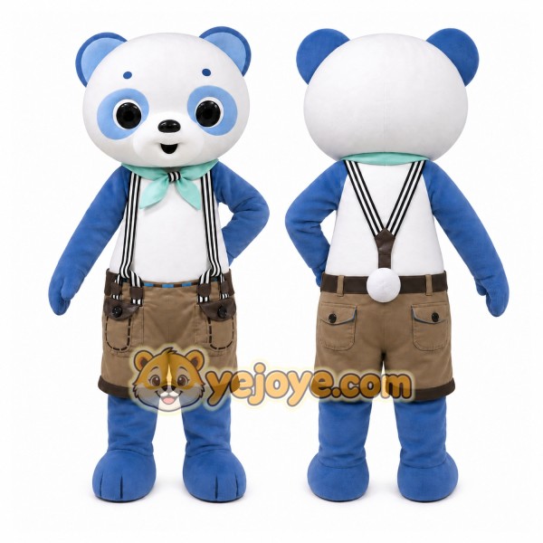 Panda Mascot Costume for Adults Custom Logo Party Character Suit