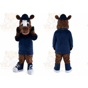 Horse Mascot Costume for Adults Custom Logo Party Character Suit