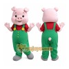 Pig Mascot Costume for Adults Custom Logo Party Character Suit