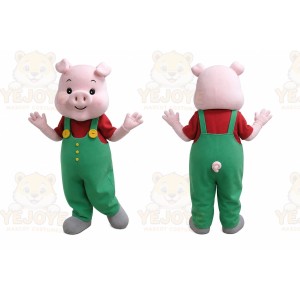 Pig Mascot Costume for Adults Custom Logo Party Character Suit