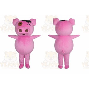 Pig Mascot Costume for Adults Custom Logo Party Character Suit