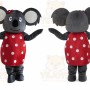 Koala Mascot Costume for Adults Custom Logo Party Character Suit