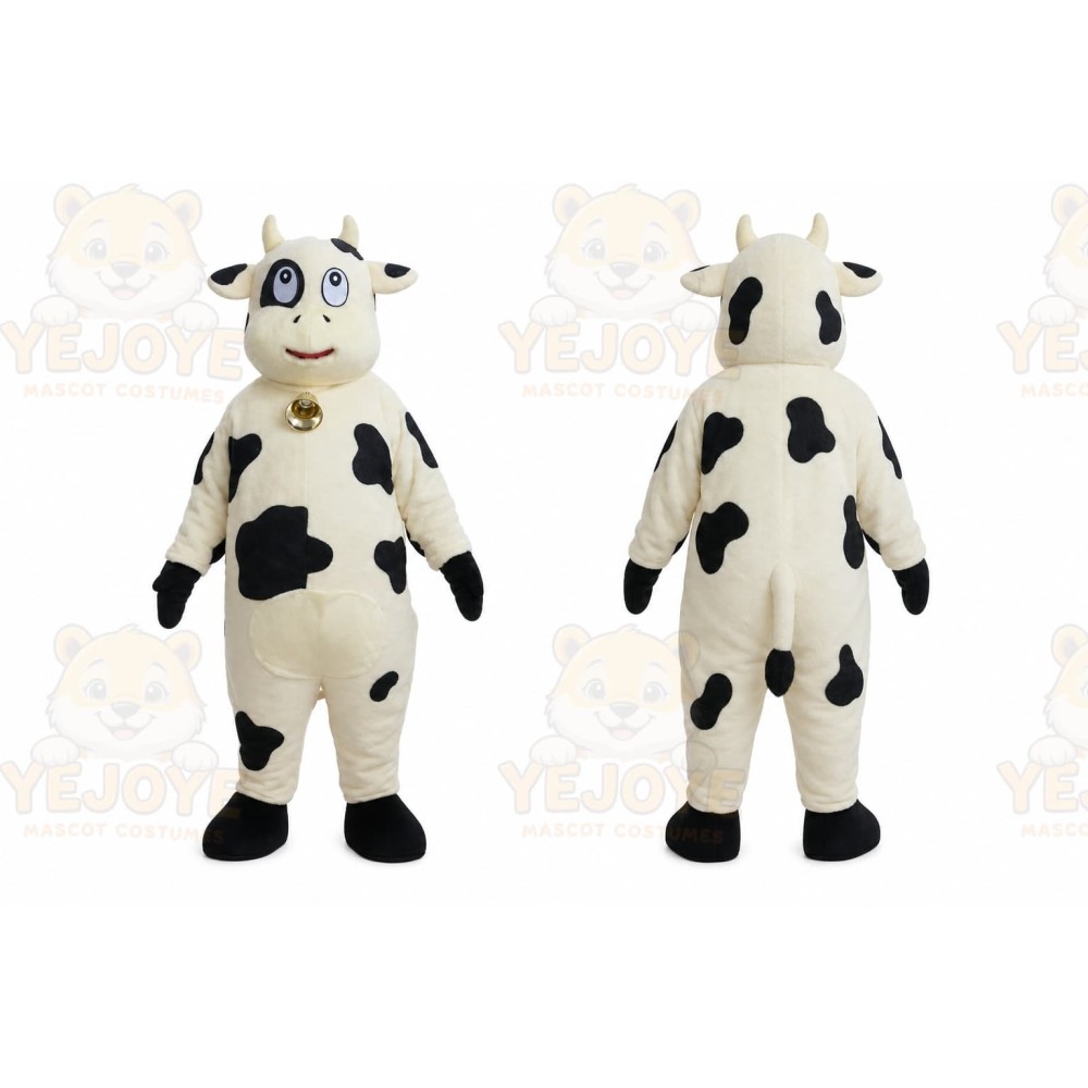 Cow Mascot Costume for Adults Custom Logo Party Character Suit